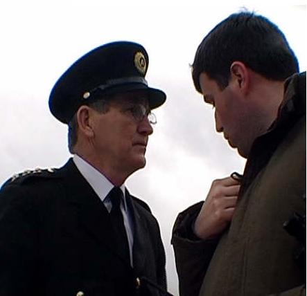 airport police inspector Hogan and planespotter Hourigan