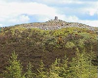 "One of the cairns upon Lough-an-Leagh mountain that we are trying to preserve."