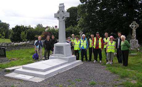 Click on image to see full-sized version Day four - visiting Michael Davitt
