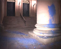 Click on image to see full-sized version Police have reported a wave of vandalism in solidarity with Ungdomshuset