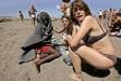 Click on image to see full-sized version last week to the horror of tourism industry experts, 229 african migrants washed up in Tenerife- tourists helped them.