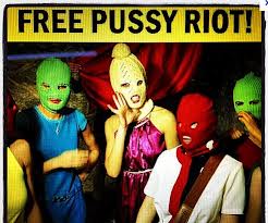 What exactly is a "free pussy riot" anyway? Sounds like protest I could believe in!! ;-)