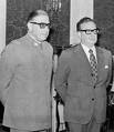This is him after being given the job & the uniform of commander in chief next to the man he murdered. We know what happened to Allende..,