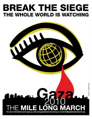 Gaza Freedom March advertisment