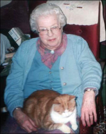 Click on image to see full-sized version Hilda Allen, longtime campaigner against bloodsports
