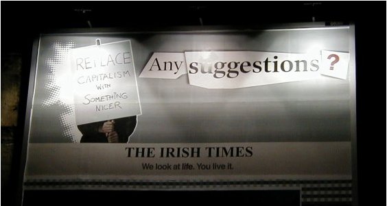 Irish Times billboard