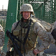 Marine Maj. Paul Hackett took part in Operation Phantom Fury in Fallujah, Iraq.