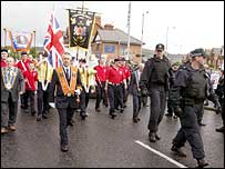 Sectarian Parade Passing through Ardoyne!