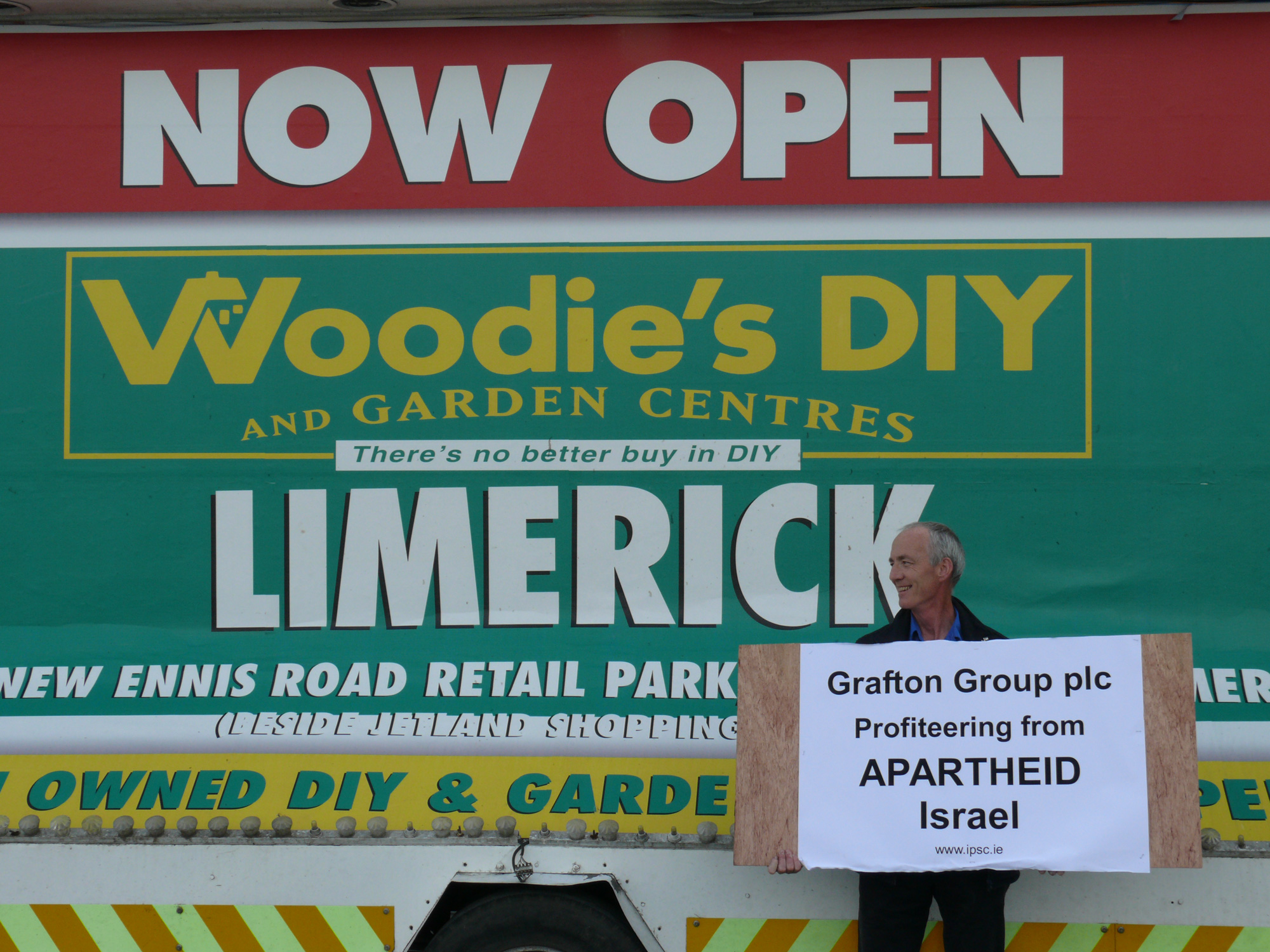 Opening Of New Woodie S Diy In Limerick Hijacked By Ipsc Ipscwoodies8 Jpg