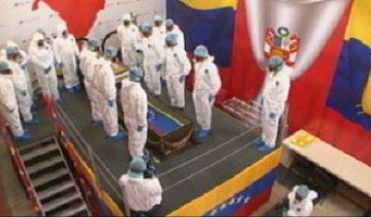 Simon Bolivar's remains get disturbed yet again - today exhumed from the Venezuelan pantheon