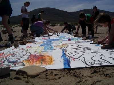 art on the beach