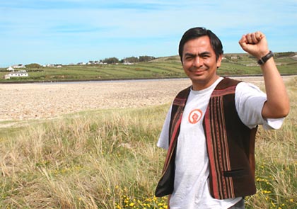 Jose Sagarnaga of the London-based Bolivia Solidarity Campaign