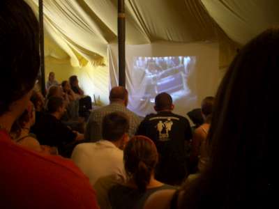 Revolt Video Screenings in the evenings...