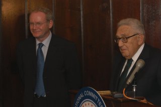 "Far right bigot" . With Mr. Kissinger !