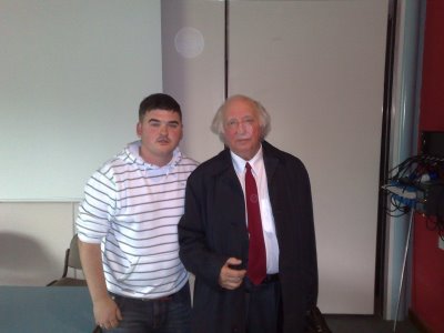 Click on image to see full-sized version Barry McColgan and Arthur Scargill 'Still Hate Thatcher'