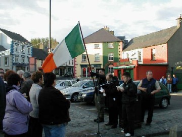 gra activist Brian O'Neill speaks to the commemoration!