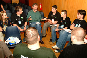 Gerry Adams debates with ÓSF at Nat Congress, Nov '06
