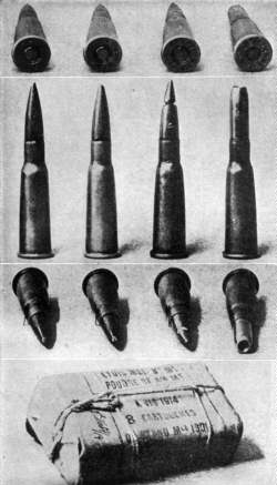 British Dum-Dum bullets discovered by the Germans in WW1