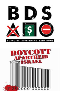 Click on image to see full-sized version Boycott, Divestment and Sanctions (BDS)