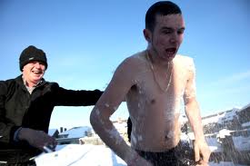 Shock and Awe - from the December 2010 CABHAIR swim.