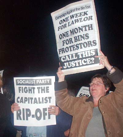 Click on image to see full-sized version last nights protest