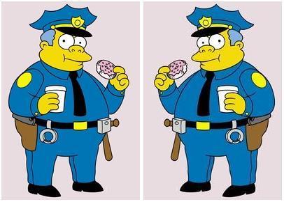 Old Cop...................................................New Cop