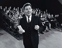 1966 - Gay Byrne hosted the Late Late show for an Irish audience whilst "no blacks, no irish & no dogs" signs adorned British digs.
