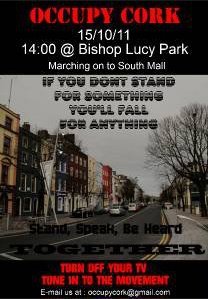 Oct 15 Cork - 14.00 @Bishop Lucy Park - Marching on to South Mall