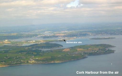 A view of Cork Harbour