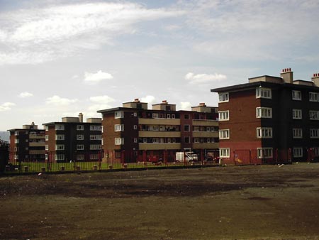 Redbrick blocks.