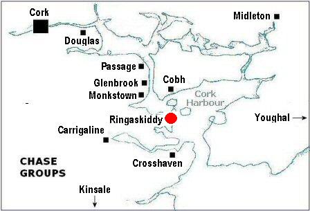 Map of Harbour showing CHASE groups