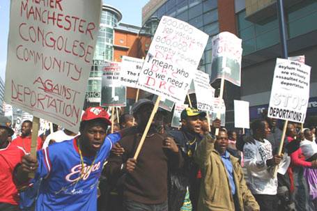 Protests in England