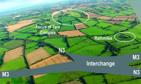 Click on image to see full-sized version Blundelstown Interchange. Over 50 acres. Land owned by Cathal McCarthy