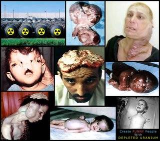 Visual effects of cancers from depleted uranium in Iraq