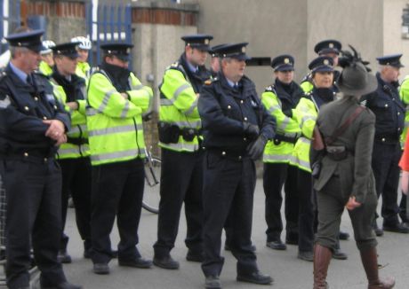 Large Garda Presence