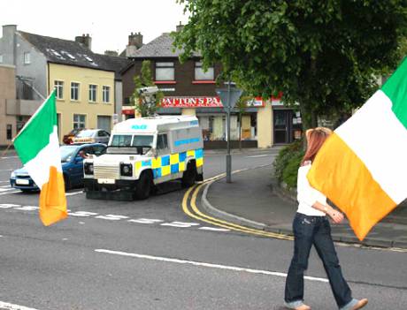 south Down protests