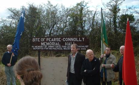 Click on image to see full-sized version Site of the Pearse Connolly memorial hall