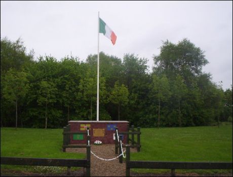 Strathroy Republican Monument in Omagh, County Tyrone