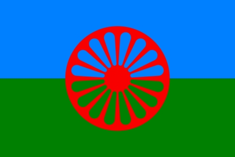 the flag of the Romani / Roma nation.