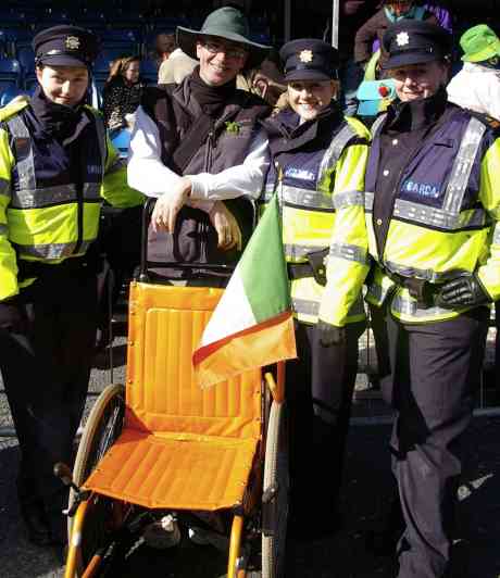 Frank and Harvey, St Pats Parade