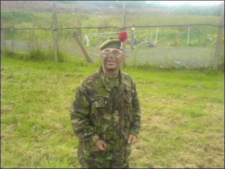 Private Callum ready for Afghanistan