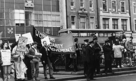 Click on image to see full-sized version Counter demo to YD anti-women march - 1992?