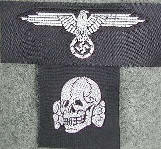 A certain mentality loves SS skull ("Totenkopf") insignia