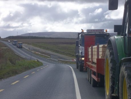 Lennon's quarry trucks stopped