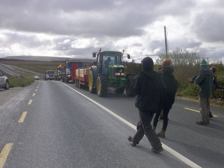 A nice relaxed roadblock