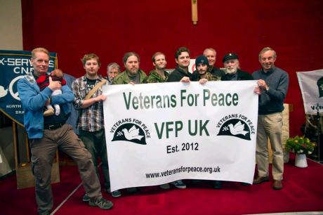Easter Sunday launch of UK Veterans For Peace