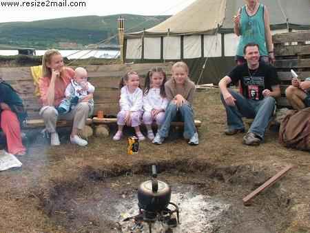 Family all the way from Co. Wicklow.