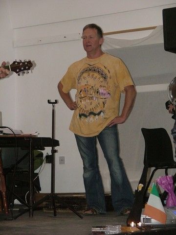 Click on image to see full-sized version Concert Organiser & Master of Ceremonies, Mattie Shannon.