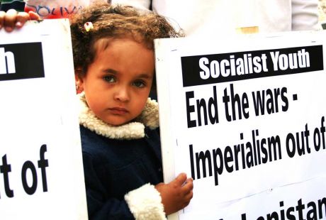 Click on image to see full-sized version Anti War March Cork