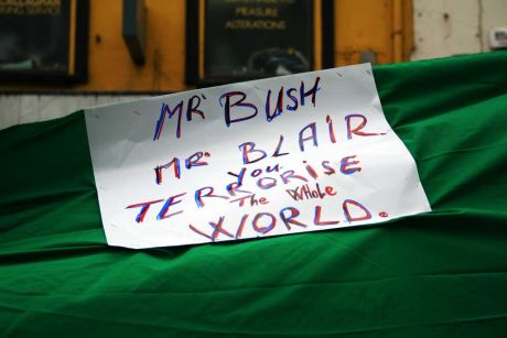 Click on image to see full-sized version Anti War March Cork